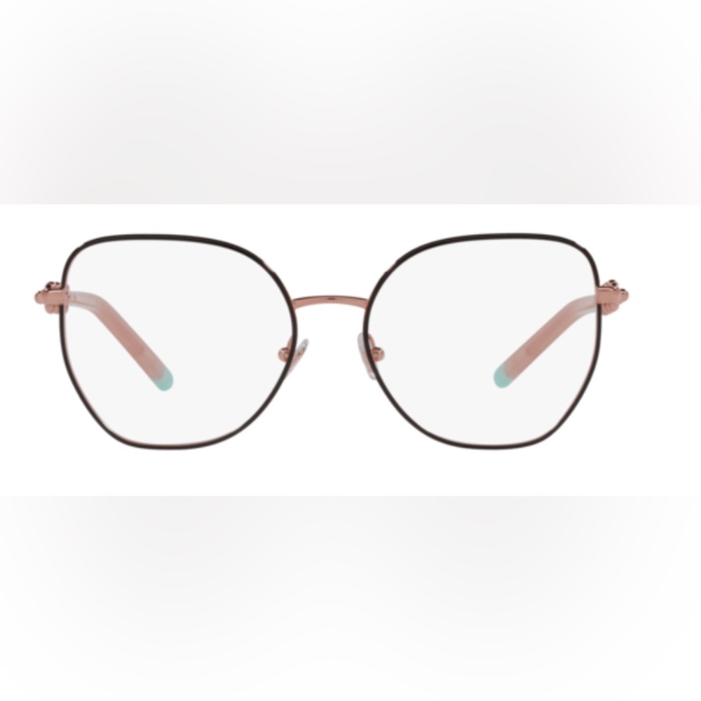 Tiffany & Co. Rose Gold Chain Detail Glasses - Picture 7 of 8
